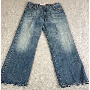 Levi's 569 Jeans Men 36x30 Loose Straight Leg Denim Streetwear Baggy Cowboy Blue